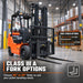 Warehouse scene highlighting fork length options on 3 Ton LPG Forklift