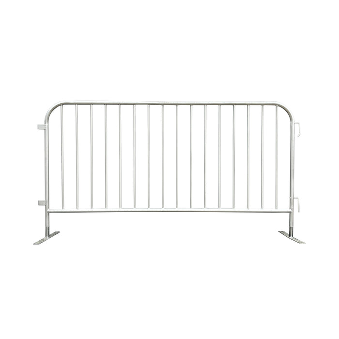 TMG Industrial 6’ x 3’ Temporary Crowd Control Barrier, Galvanized, Interlocking Design, Various Commercial Applications, Quick Setup, TMG-FMB20