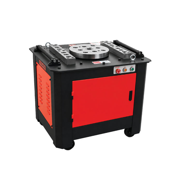40mm Electric Rebar Bender, PLC Controlled Dual Speed High Capacity with Foot Pedal TMG-FRB40E
