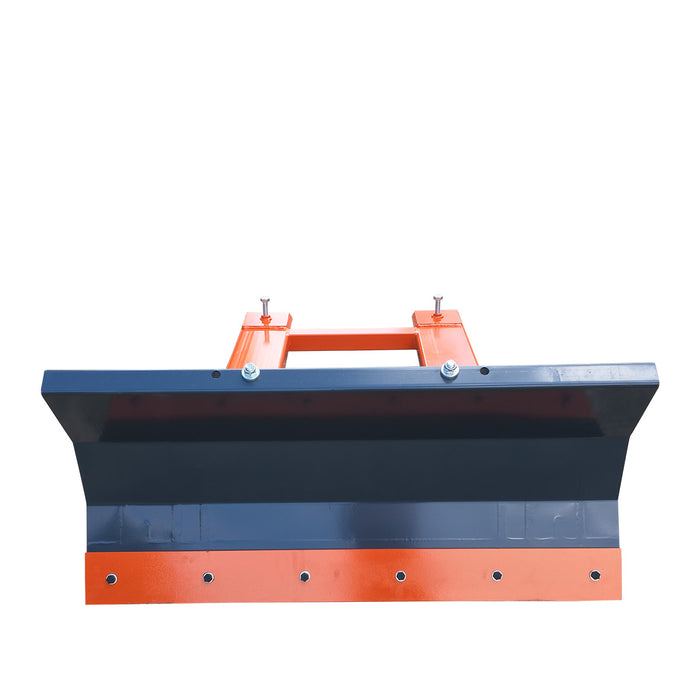 Lame chasse-neige pour chariot élévateur 48", pivotement 30° gauche et droite, angle de déclenchement 60°, lame d'usure boulonnée, chariot élévateur 2 - 3,5 tonnes, TMG-FSB48