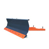 72" Forklift Snow Blade / Snow Pusher, 30° Left & Right, 60° Trip Angle, Bolt-On Cutting Edge, 2 - 3.5 Ton Forklift, TMG-FSB72