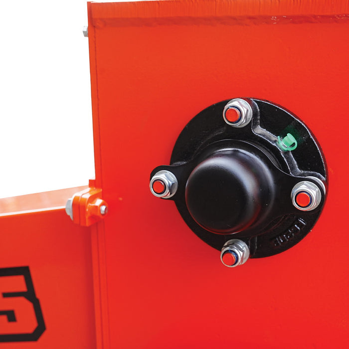 5 inch branch logger with 15 HP gas engine dual drum system and tow-behind hitch TMG-GBL05