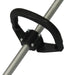 TMG-GCV50 concrete vibrator support handle mounted on the metal shaft