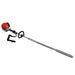 TMG-GCV50 portable gas concrete vibrator diagonal view with 38 cc engine and 2-inch steel head