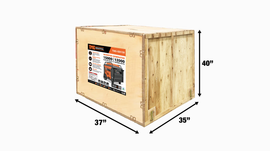 15KW Portable Inverter Generator for Home, RV Power, and Off-Grid Use with THD < 3% TMG-GDI150 (Discontinued – No Longer Available)