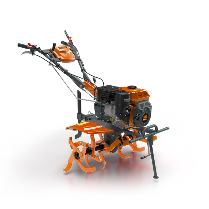 40" Walk-Behind Garden Tiller, 6 HP Gas Engine, Forward and Reverse Gear Drive TMG-GGT40