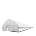 TMG-GH30150-V2 30' x 150' commercial tunnel greenhouse with 6 mil clear EVA poly cover and roll-up sides, view 14.
