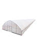 TMG-GH30150-V2 30' x 150' commercial tunnel greenhouse with 6 mil clear EVA poly cover and roll-up sides, view 22.