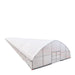 TMG-GH30150-V2 30' x 150' commercial tunnel greenhouse with 6 mil clear EVA poly cover and roll-up sides, view 24.