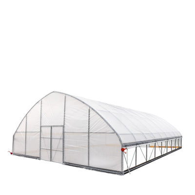 Serre tunnel commerciale de 30' x 40' avec bâches transparentes de 6 mil et côtés relevables TMG-GH3040-V2 (Anciennement GH3040)