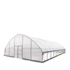 Serre tunnel commerciale de 30' x 50' avec bâches transparentes de 6 mil et côtés enroulables TMG-GH3050-V2 (anciennement GH3050)