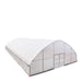 TMG-GH3060-V2 30' x 60' commercial tunnel greenhouse with 6 mil clear EVA poly cover and roll-up sides, view 24.