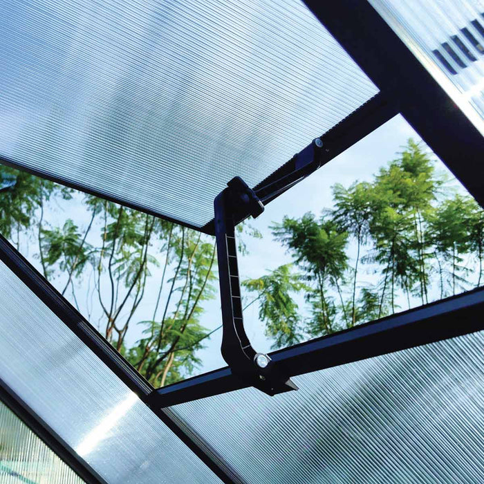 6' x 8' Greenhouse with Polycarbonate Roof and Walls, Durable Aluminum Frame, Quick Assembly, Essential Series, TMG-GHE0608