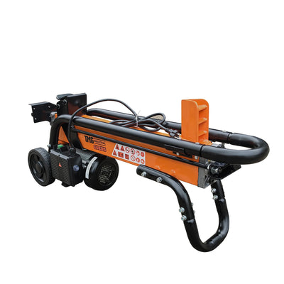 5 Ton Portable Electric Log Splitter, 120V 1.75 HP Motor, Max 10" Log Dia., TMG-GLE05