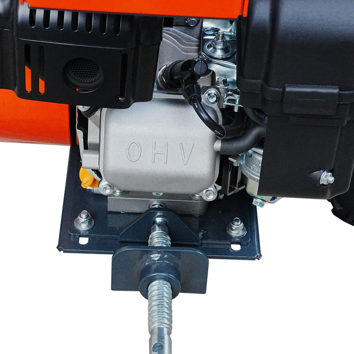 Fendeuse de bûches remorquable pour VTT/UTV de 34 tonnes, moteur à essence de 7 HP, capacité de bûches de 28 po, cycle de 3 secondes, TMG-GLS34L
