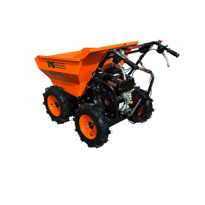 880 lb Wheeled Dumper, All-Wheel Drive, 196cc 6.5 HP Gas Engine, 3-Speed Transmission, TMG-GMD40