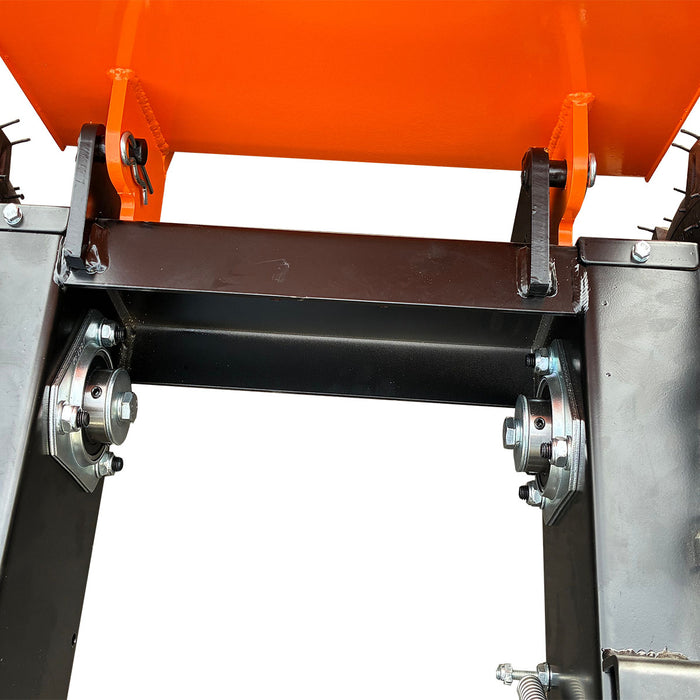 880 lb Wheeled Dumper, All-Wheel Drive, 196cc 6.5 HP Gas Engine, 3-Speed Transmission, TMG-GMD40