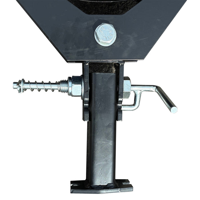 39" Snow Blade Attachment for Wheeled Dumper TMG-GMD40, Adjustable Angle, TMG-GMD40-SB