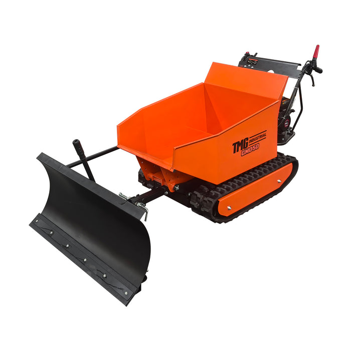 1,100 lb Tracked Dumper, Hydraulic Tipping, 196cc 6.5 HP Gas Engine, 3-Speed Transmission, TMG-GMD50