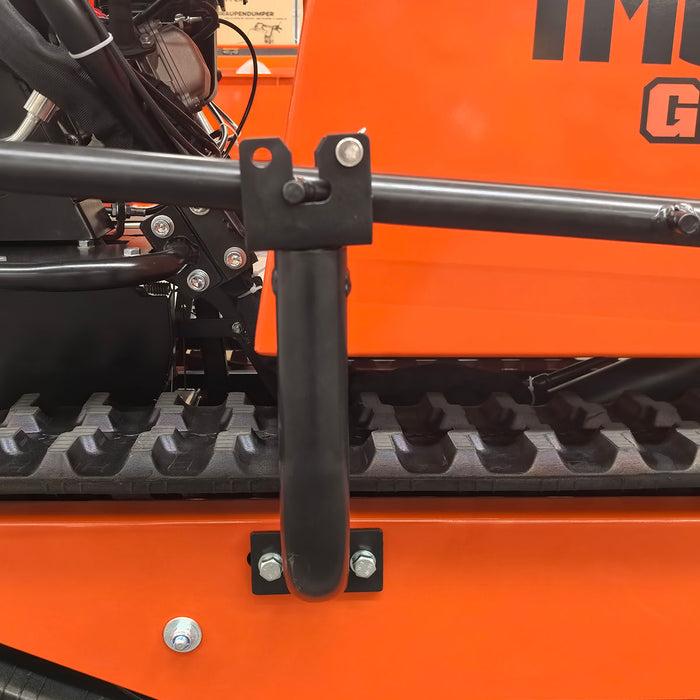 1,100 lb Tracked Dumper, Hydraulic Tipping, 196cc 6.5 HP Gas Engine, 3-Speed Transmission, TMG-GMD50