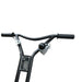 TMG-GPT30V power trowel handle close-up with grip, throttle lever and control assembly
