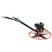 TMG-GPT36V 36-inch concrete power trowel opposite side view with Vanguard engine and four blades