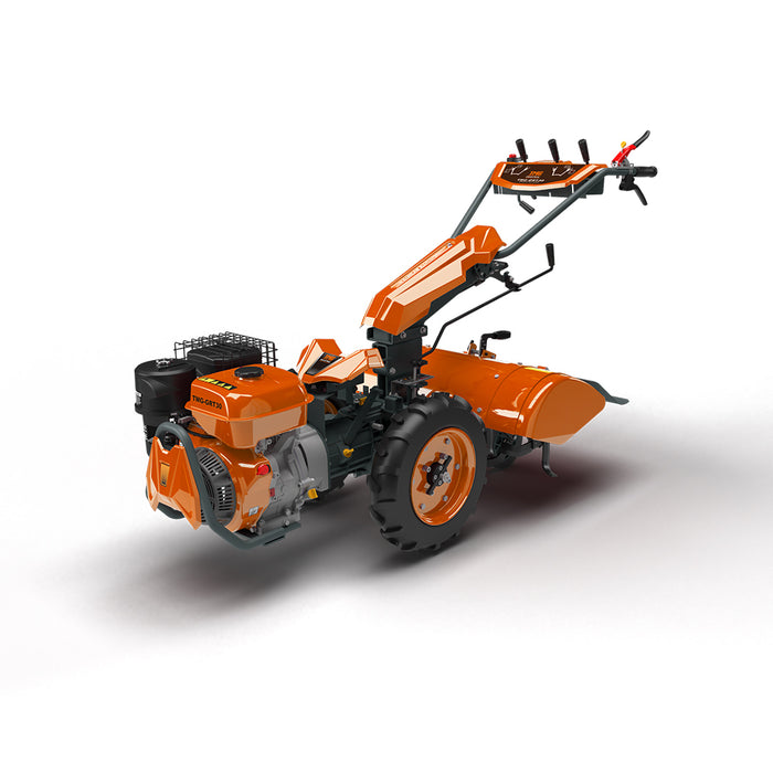 30" Walk-Behind Rear-Tine Garden Tiller, 12 HP Gas Engine, Forward and Reverse Drive, Electric Start TMG-GRT30
