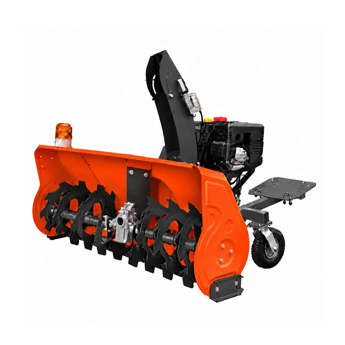 47" ATV/UTV Gas Snow Blower, 24" intake height, 420cc Gas Engine, Serrated Auger, Remote Control, Universal Mount Plate, TMG-GSB48U