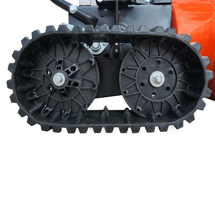 Souffleuse à neige autotractée de 30 po, moteur à essence de 375 cm³ 13 CV, démarrage électrique, tarière dentelée, joystick, lumière DEL, poignées chauffantes, TMG-GSBT30