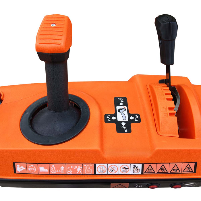 24" Snow Blower, 212cc 7 HP Gas Engine, Electric Start, Serrated Auger, Joystick, LED Light, Heated Handlebar, TMG-GSBW24