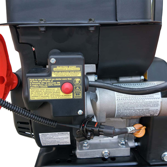 24" Snow Blower, 212cc 7 HP Gas Engine, Electric Start, Serrated Auger, Joystick, LED Light, Heated Handlebar, TMG-GSBW24