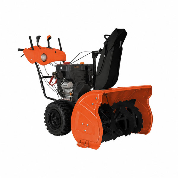 33" Snow Blower, 420cc 15 HP Gas Engine, Serrated Auger, Joystick, LED Light, Heated Handlebar, TMG-GSBW33