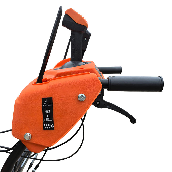Souffleuse à neige 45 po, moteur à essence 420 cm3 15 CV, tarière dentelée, joystick, lumière DEL, poignée chauffante, TMG-GSBW45