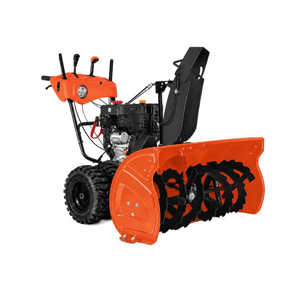 45" Snow Blower, 420cc 15 HP Gas Engine, Serrated Auger, Joystick, LED Light, Heated Handlebar, TMG-GSBW45