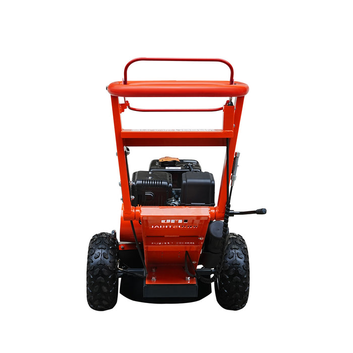 Walk Behind Gas Powered Stump Grinder, ATV/UTV Tow Bar, 12 Carbide Teeth, 24" Cutting Capacity, 15 HP Gasoline Engine, TMG-GSG12EL