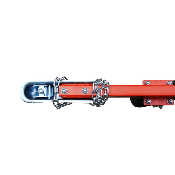 Walk Behind Gas Powered Stump Grinder, ATV/UTV Tow Bar, 12 Carbide Teeth, 24" Cutting Capacity, 15 HP Gasoline Engine, TMG-GSG12EL