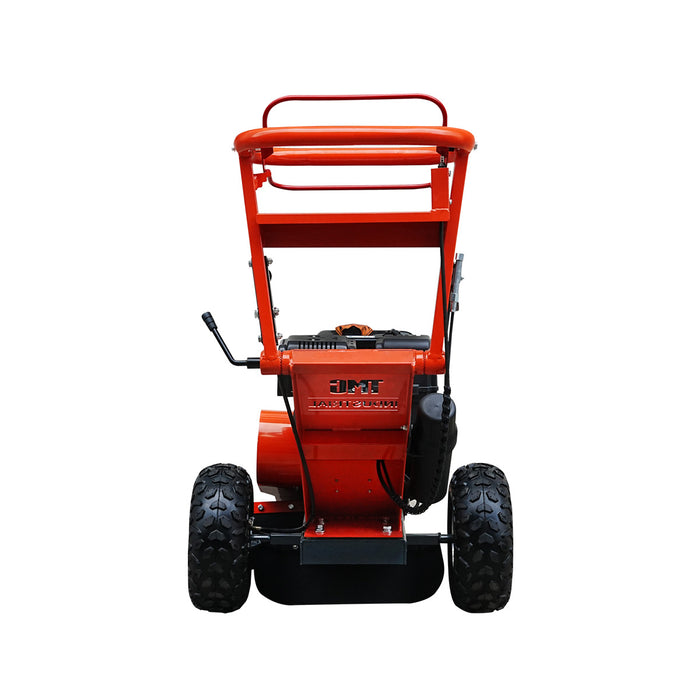 Walk Behind Gas Powered Stump Grinder, 9 Carbide Teeth, 24" Cutting Capacity, 15 HP Gasoline Engine, TMG-GSG9EL