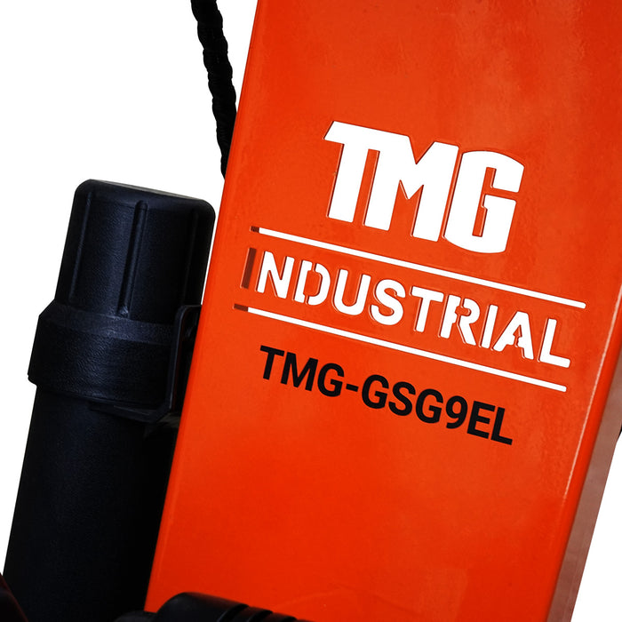 Walk Behind Gas Powered Stump Grinder, 9 Carbide Teeth, 24" Cutting Capacity, 15 HP Gasoline Engine, TMG-GSG9EL