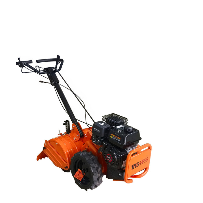 18" Self-Propelled Garden Tiller, Dual Rotation, 6.5” Tilling Depth, 196cc (6.5HP) Gas Engine, TMG-GT30