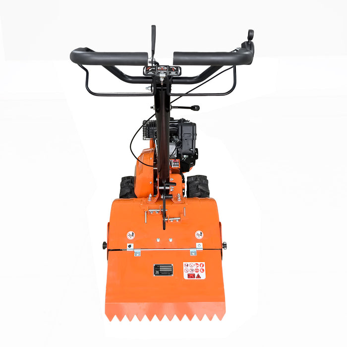 18" Self-Propelled Garden Tiller, Dual Rotation, 6.5” Tilling Depth, 196cc (6.5HP) Gas Engine, TMG-GT30
