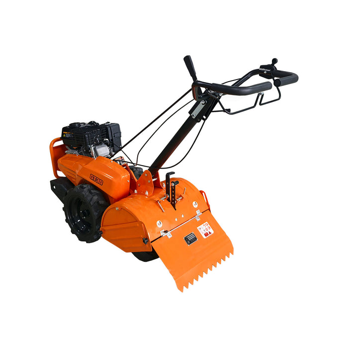 18" Self-Propelled Garden Tiller, Dual Rotation, 6.5” Tilling Depth, 196cc (6.5HP) Gas Engine, TMG-GT30