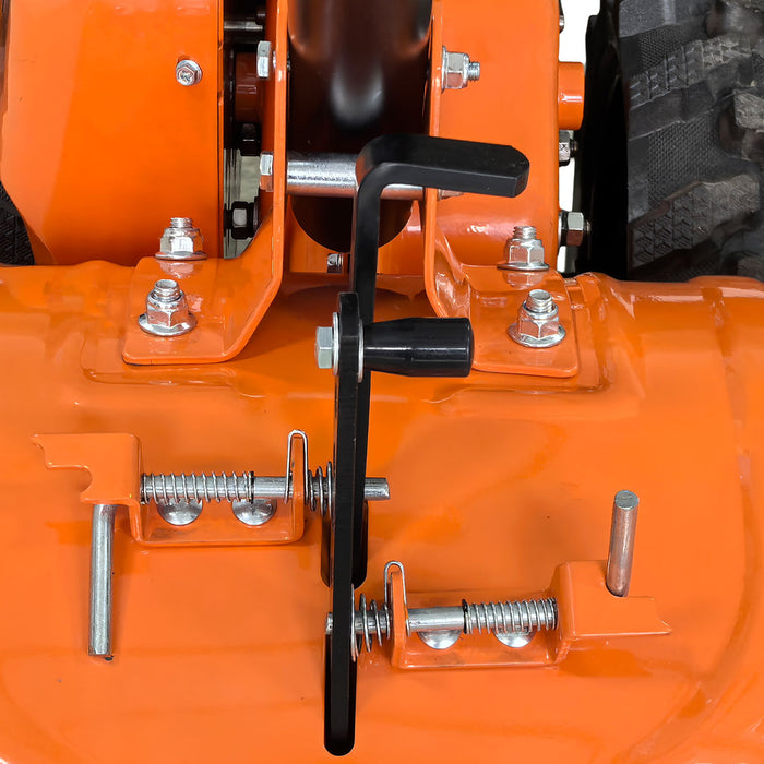 18" Self-Propelled Garden Tiller, Dual Rotation, 6.5” Tilling Depth, 196cc (6.5HP) Gas Engine, TMG-GT30