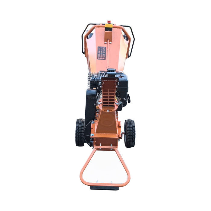 4" Wood Chipper with 6.5 HP Gas Engine, 6" Reversible Blades, 9.5" Rotor, TMG-GWC10L