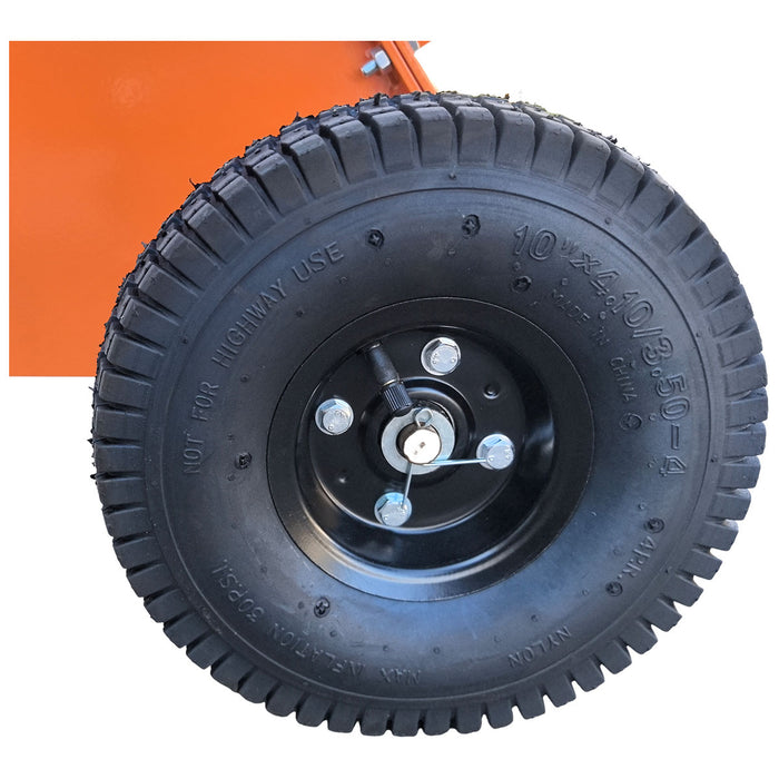 4" Wood Chipper with 6.5 HP Gas Engine, 6" Reversible Blades, 9.5" Rotor, TMG-GWC10L