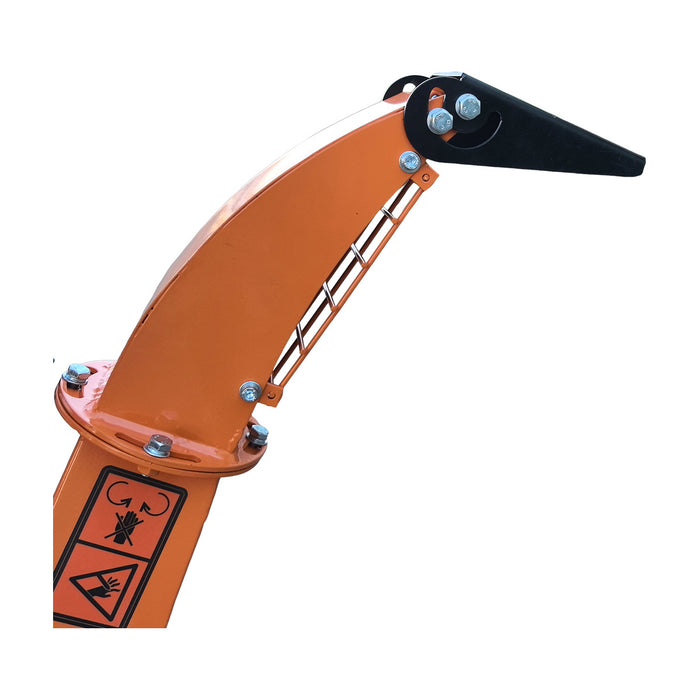 4" Wood Chipper with 6.5 HP Gas Engine, 6" Reversible Blades, 9.5" Rotor, TMG-GWC10L