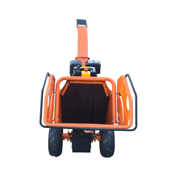 4-3/4" Wood Chipper with 14 HP Gas Engine, Electric Start, 2" Hitch Tow-Behind, TMG-GWC20L