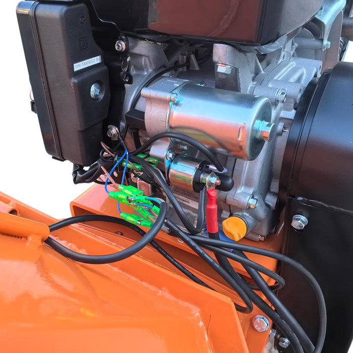 4-3/4" Wood Chipper with 14 HP Gas Engine, Electric Start, 2" Hitch Tow-Behind, TMG-GWC20L