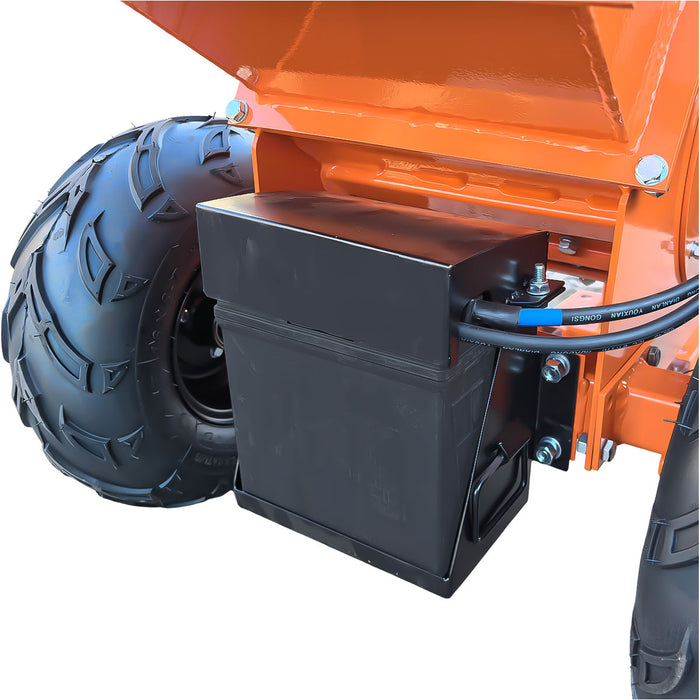 4-3/4" Wood Chipper with 14 HP Gas Engine, Electric Start, 2" Hitch Tow-Behind, TMG-GWC20L