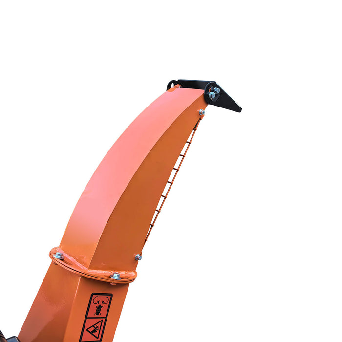 4-3/4" Wood Chipper with 14 HP Gas Engine, Electric Start, 2" Hitch Tow-Behind, TMG-GWC20L