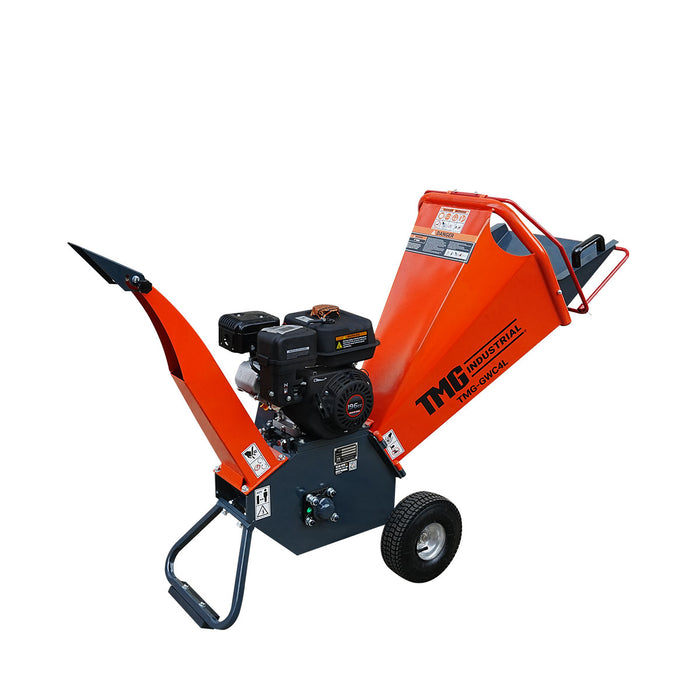 Heavy Series™ 4" Wood Chipper, 7 HP Gas Engine, 6'' Reversible Blade, TMG-GWC4L